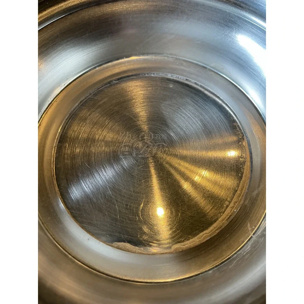 Vintage Sheridan Silver Plated‎ Scalloped Rim Round 12